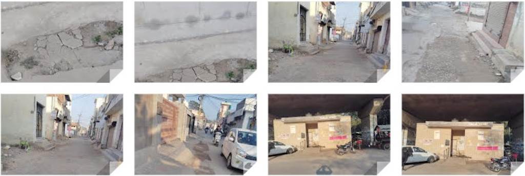 Residents of Aman Nagar Ward Number 17 petitioned the Municipal Corporation regarding poor roads and closed public toilets
